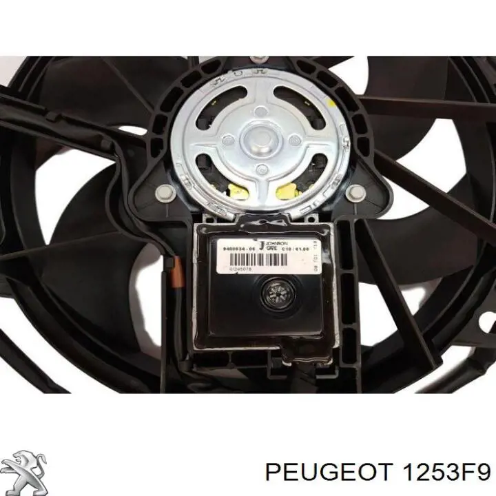 Wentylator elektryczny układu chłodzenia kompletny (silnik+wirnik) Peugeot/Citroen 00001253K5 cena, od 372,11 USD