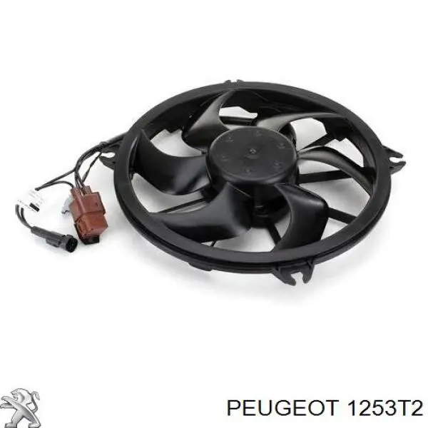 Wentylator elektryczny układu chłodzenia kompletny (silnik+wirnik) Peugeot/Citroen 1253T2 cena, od 141,51 USD