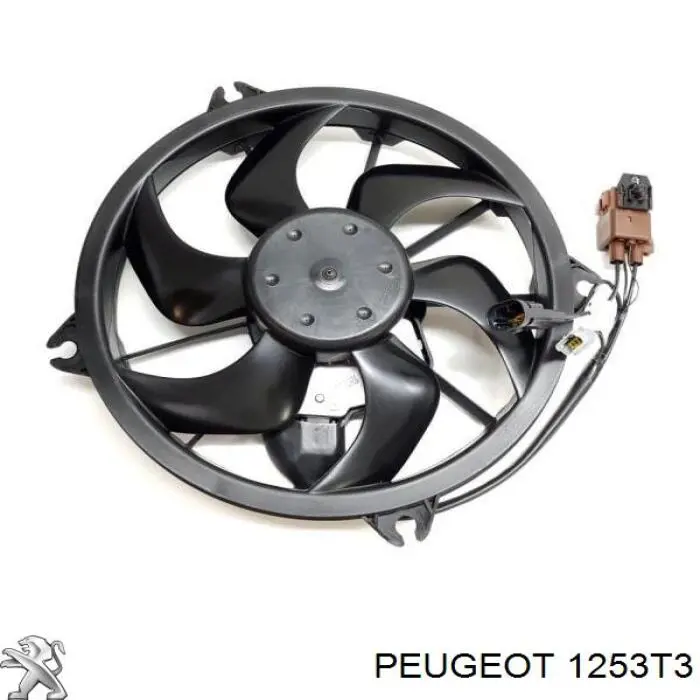 Wentylator elektryczny układu chłodzenia kompletny (silnik+wirnik) Peugeot/Citroen 1253T3 cena, od 141,51 USD
