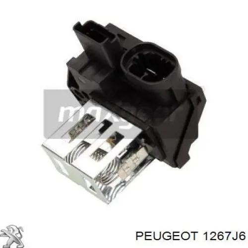 Regulator obrotów wentylatora (sterownik) Peugeot/Citroen 00001267J6 cena, od 20,13 USD