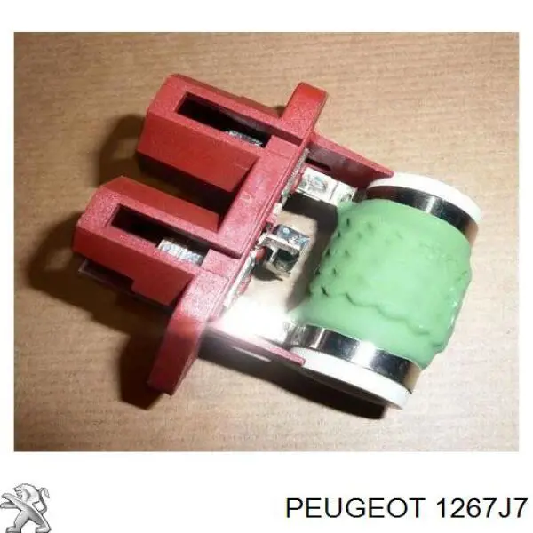 Rezystor wentylatora nagrzewnicy (ogrzewacza kabiny) Peugeot/Citroen 1267J7 cena, od 13,75 USD