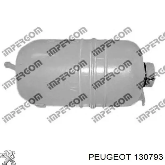 Zbiorniczek wyrównawczy układu chłodzenia 130793 Peugeot/Citroen