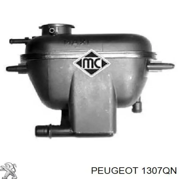 Do koszyka 1307QN Peugeot/Citroen Zbiorniczek wyrównawczy układu chłodzenia