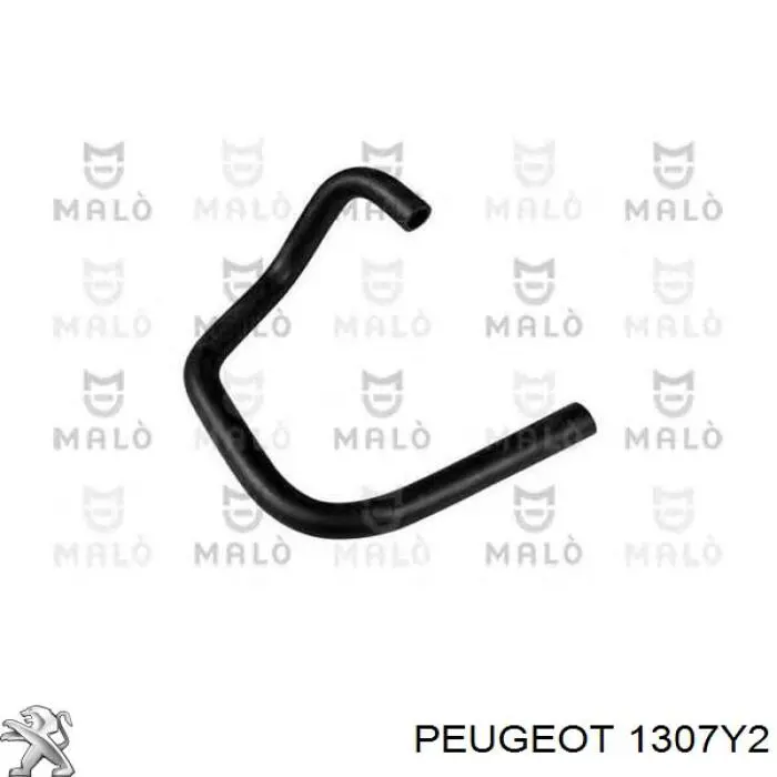 Przewód (króciec) układu chłodzenia Peugeot/Citroen 1307Y2 cena, od 13,80 USD