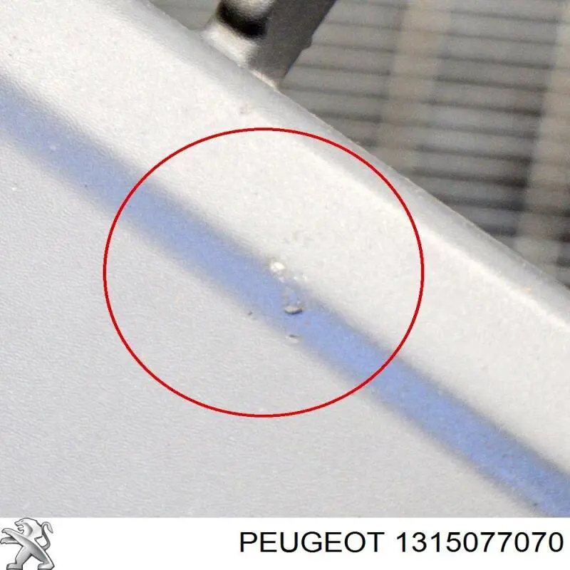 1315077070 Peugeot/Citroen Zderzak przedni, środkowa część