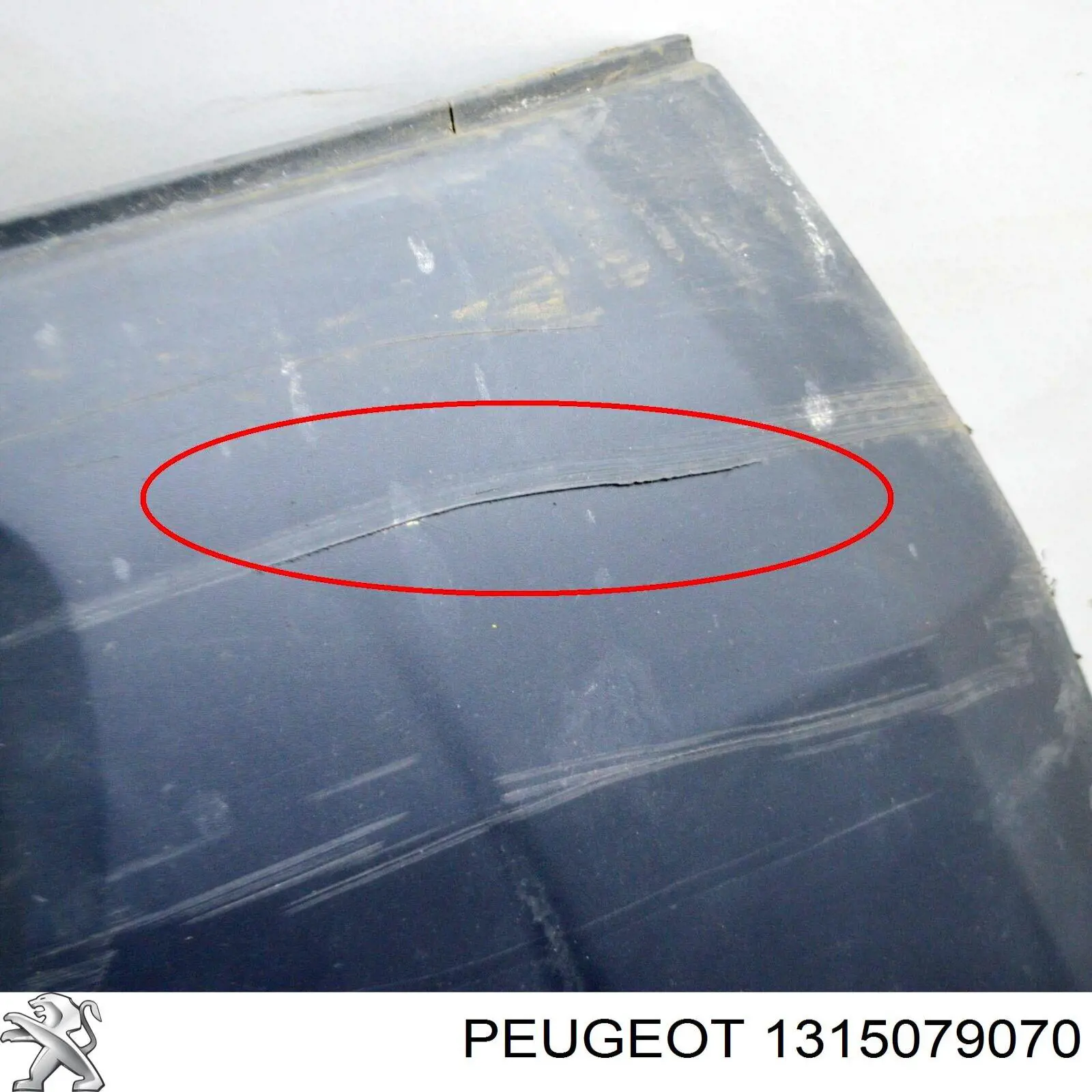 Zderzak przedni, prawa część Peugeot/Citroen 1315079070 cena, od 85,85 USD