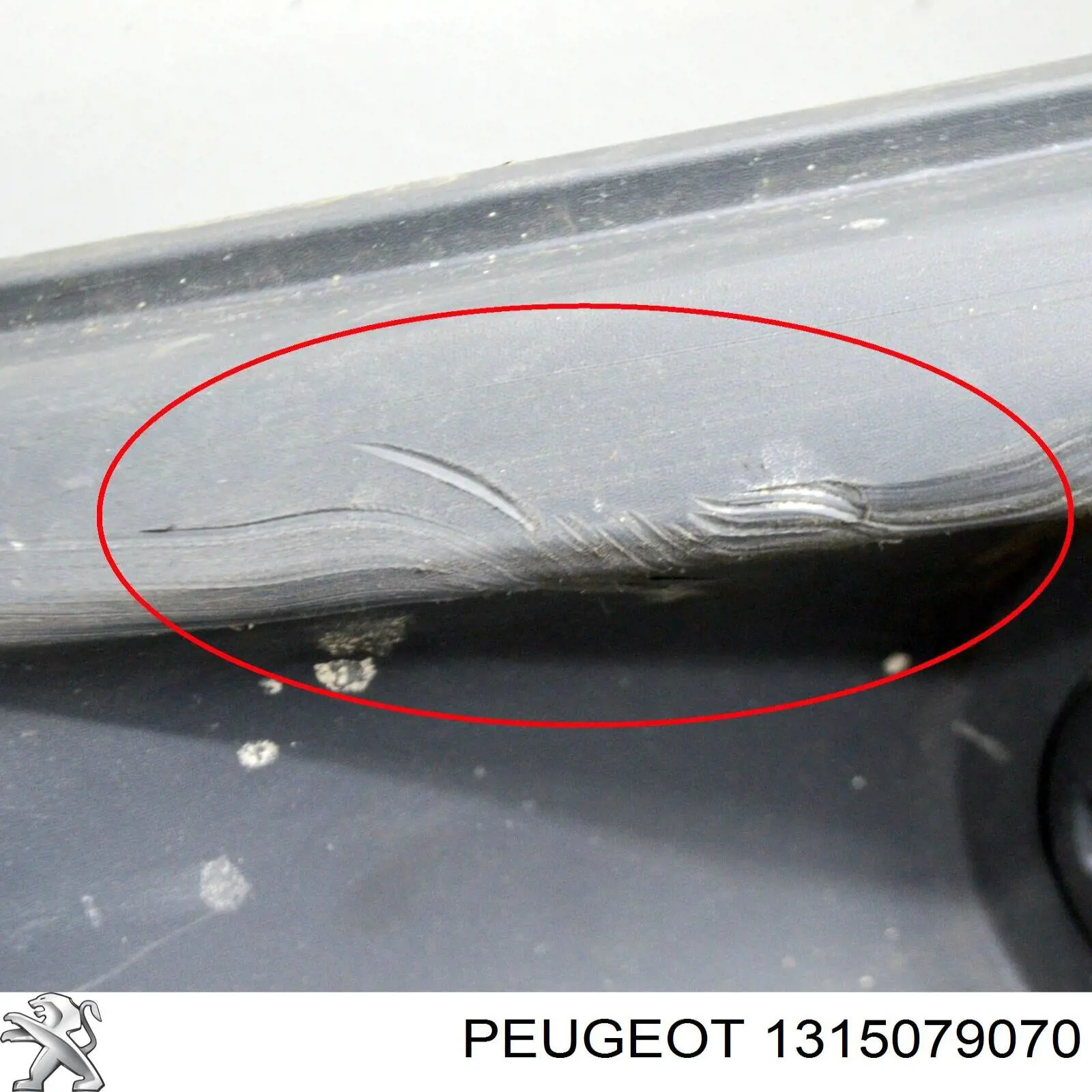 Zderzak przedni, prawa część Peugeot/Citroen 1315079070 cena, od 85,85 USD