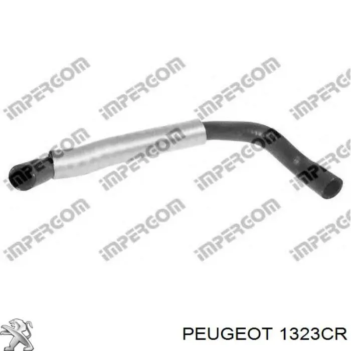Do koszyka 1323CR Peugeot/Citroen Przewód (króciec) układu chłodzenia