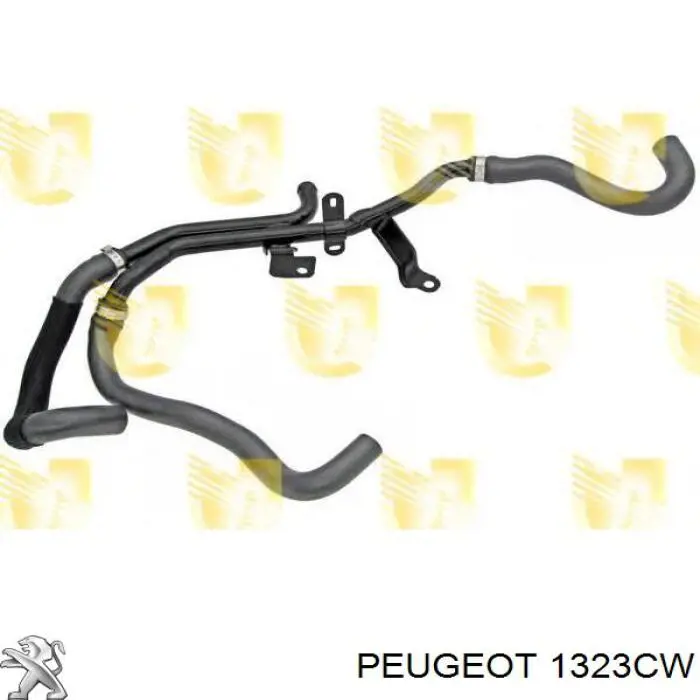 Przewód (króciec) układu chłodzenia Peugeot/Citroen 1323CW cena, od 47,64 USD