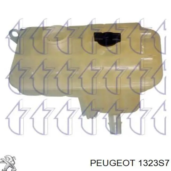 Do koszyka 1323S7 Peugeot/Citroen Zbiorniczek wyrównawczy układu chłodzenia