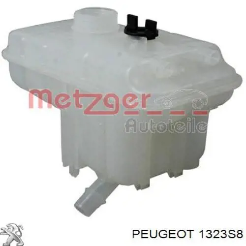 Zbiorniczek wyrównawczy układu chłodzenia Peugeot/Citroen 1323S8 cena, od 44,27 USD