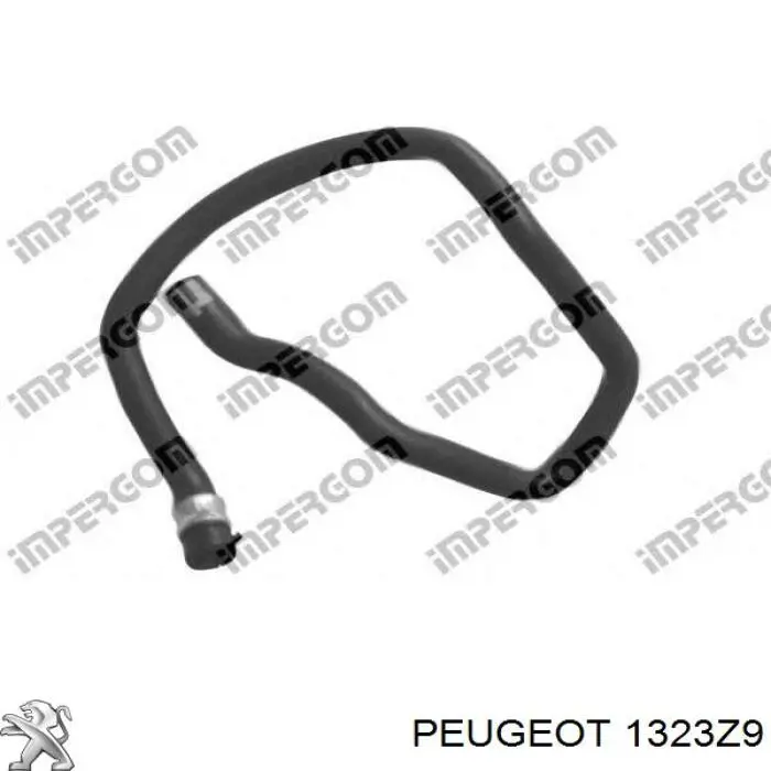 Przewód zbiornika wyrównawczego górny Peugeot/Citroen 1323Z9 cena, od 16,45 USD