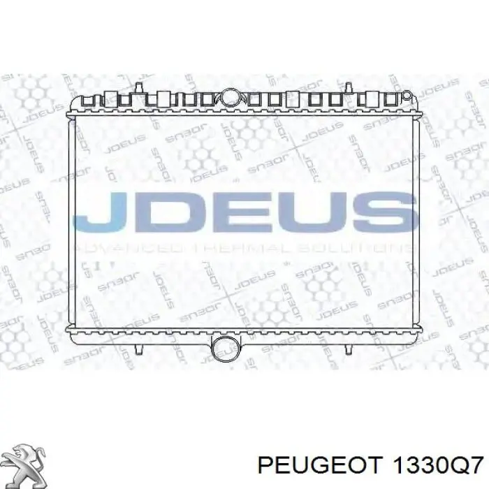 Chłodnica silnika Peugeot/Citroen 1330Q7 cena, od 108,41 USD