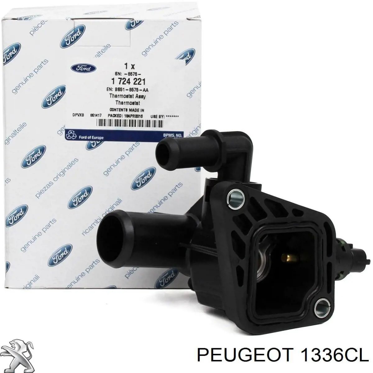 Do koszyka 1336CL Peugeot/Citroen Obudowa termostatu