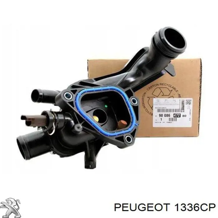 1336CP Peugeot/Citroen Obudowa termostatu