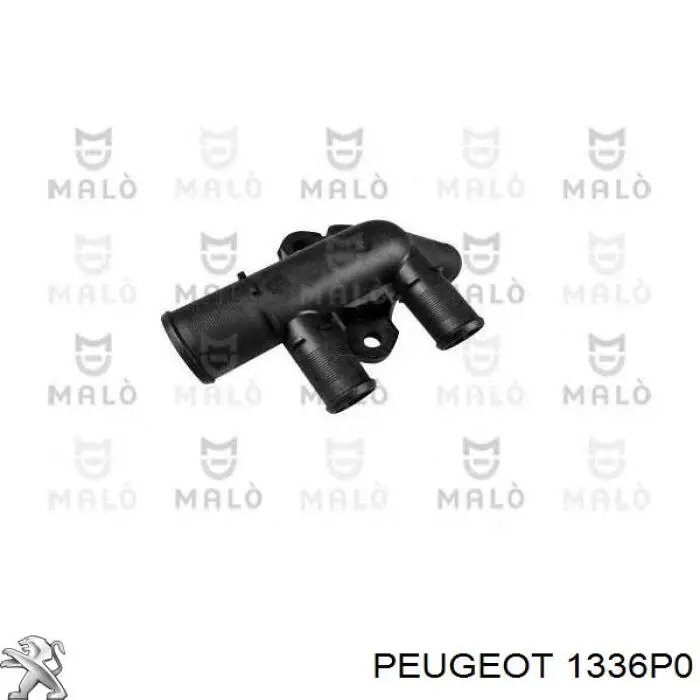 Do koszyka 1336P0 Peugeot/Citroen Kołnierz układu chłodzenia (trójnik)