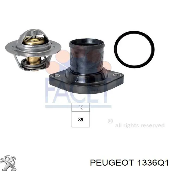 Termostat Peugeot/Citroen 1336Q1