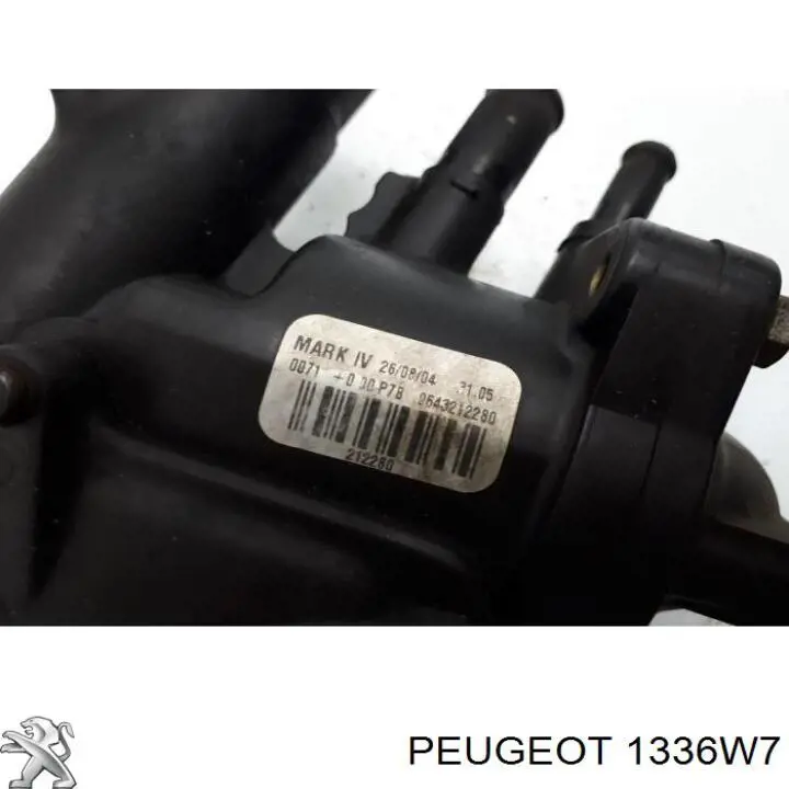 1336W7 Peugeot/Citroen obudowa termostatu