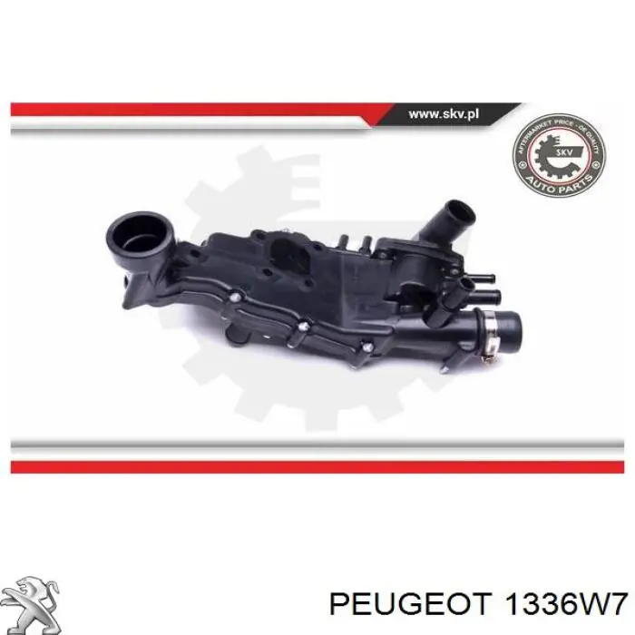 Obudowa termostatu 1336W7 Peugeot/Citroen