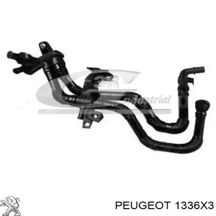 Przewód (króciec) pompy wodnej odbiorczy Peugeot/Citroen 1336X3 cena, od 52,61 USD