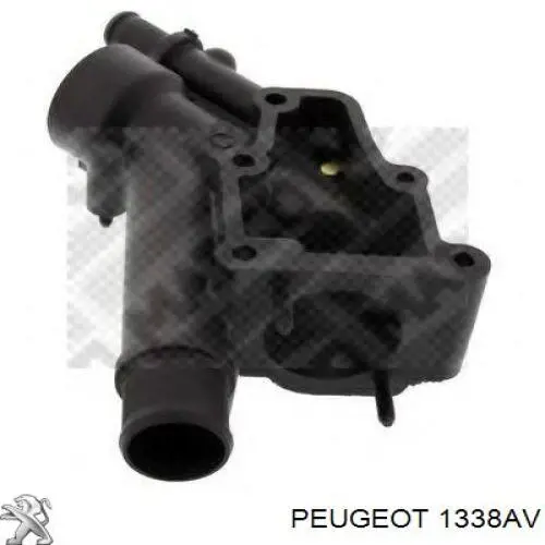 Do koszyka 1338AV Peugeot/Citroen Obudowa termostatu