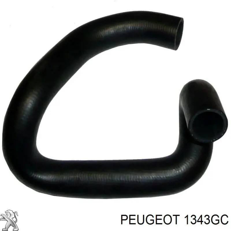 Przewód (króciec) chłodnicy górny Peugeot/Citroen 1343GC cena, od 22,36 USD
