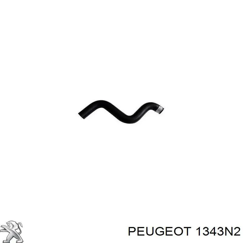 Przewód (króciec) chłodnicy górny Peugeot/Citroen 1343N2 cena, od 25,63 USD