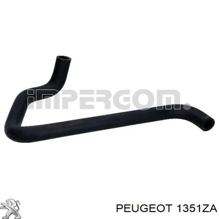 Przewód (króciec) układu chłodzenia Peugeot/Citroen 1351ZA cena, od 9,55 USD