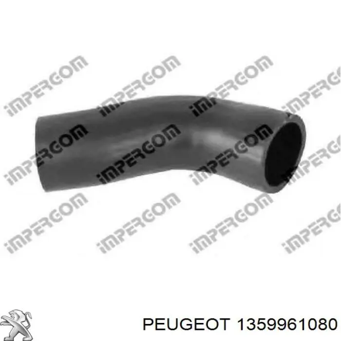Do koszyka 1359961080 Peugeot/Citroen Króciec powietrza, wlot do turbiny (doładowanie)