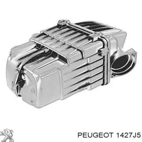 Do koszyka 1427J5 Peugeot/Citroen Obudowa filtra powietrza