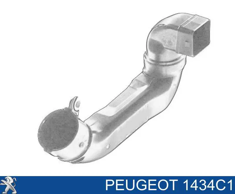 Króciec powietrza, wlot filtra powietrznego Peugeot/Citroen 143443 cena, od 39,16 USD