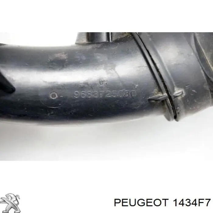 Króciec powietrza, wlot do turbiny (doładowanie) Peugeot/Citroen 1434F7 cena, od 39,05 USD