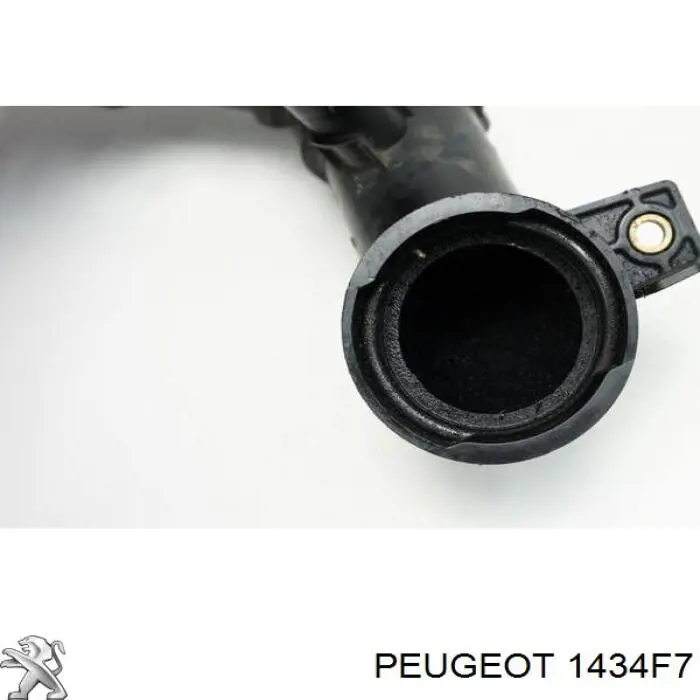 Do koszyka 1434F7 Peugeot/Citroen Króciec powietrza, wlot do turbiny (doładowanie)