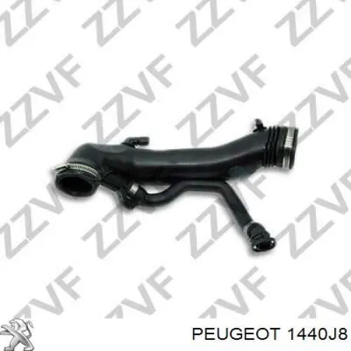 Króciec powietrza, wlot do turbiny (doładowanie) Peugeot/Citroen 1440J8 cena, od 38,81 USD