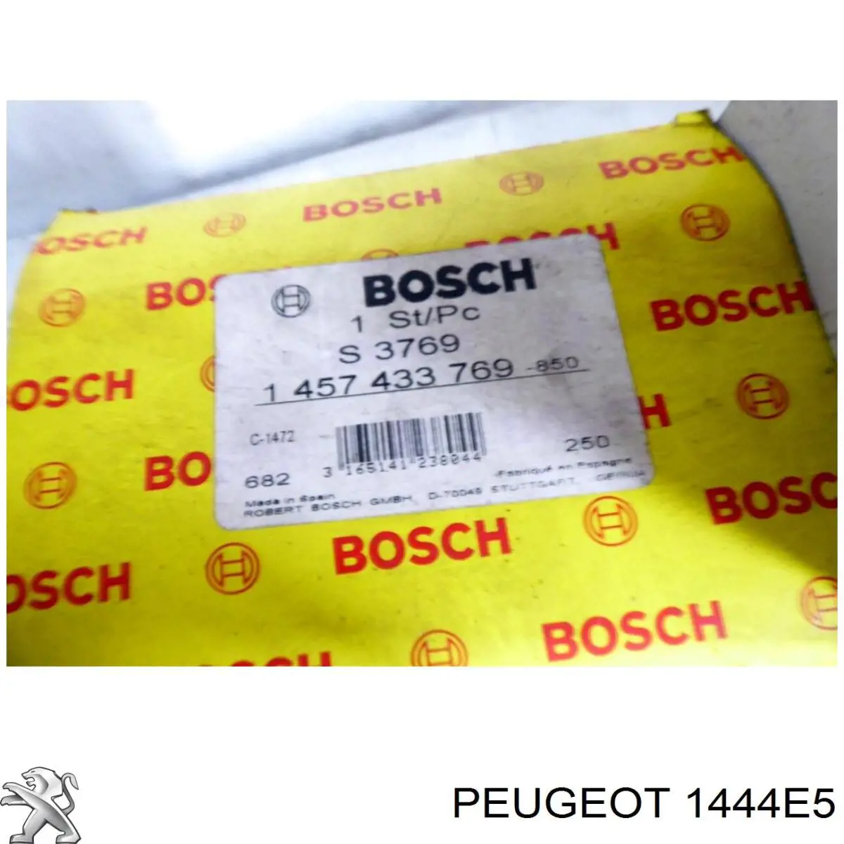 Do koszyka 1444E5 Peugeot/Citroen Filtr powietrza