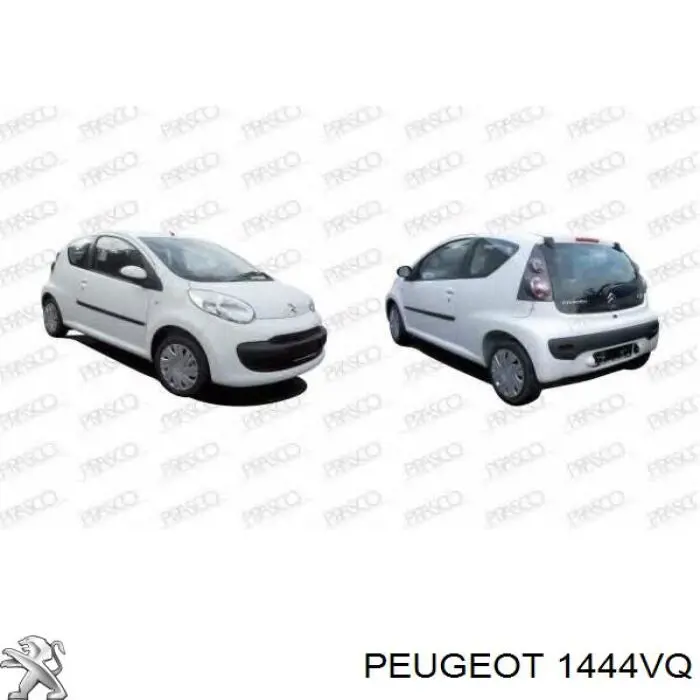 Filtr powietrza 1444VQ Peugeot/Citroen