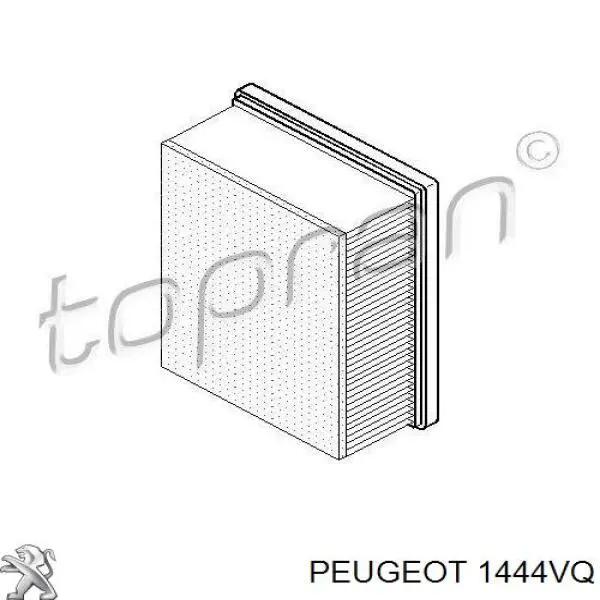 Do koszyka 1444VQ Peugeot/Citroen Filtr powietrza