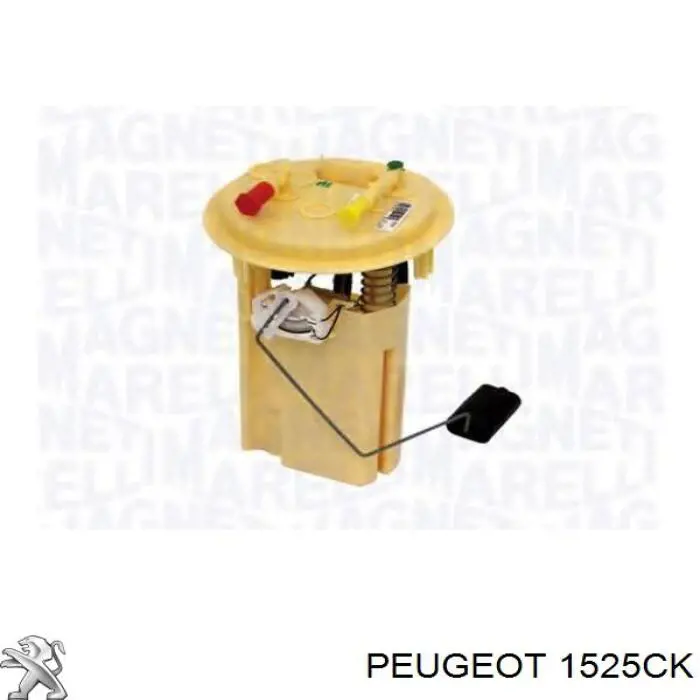  Moduł pompy paliwowej z czujnikiem poziomu paliwa Citroen C3 1