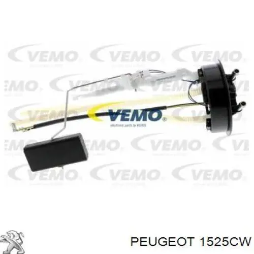 Moduł pompy paliwowej z czujnikiem poziomu paliwa 1525CW Peugeot/Citroen