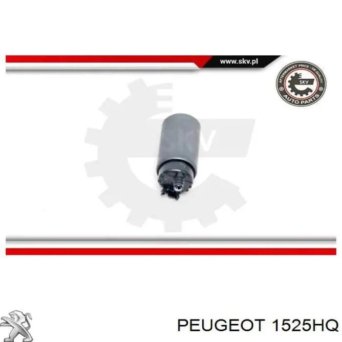Pompa paliwa elektryczna zanurzeniowa Peugeot/Citroen 1525HQ cena, od 74,91 USD