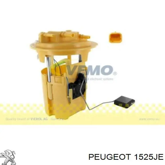1525JE Peugeot/Citroen moduł pompy paliwowej z czujnikiem poziomu paliwa