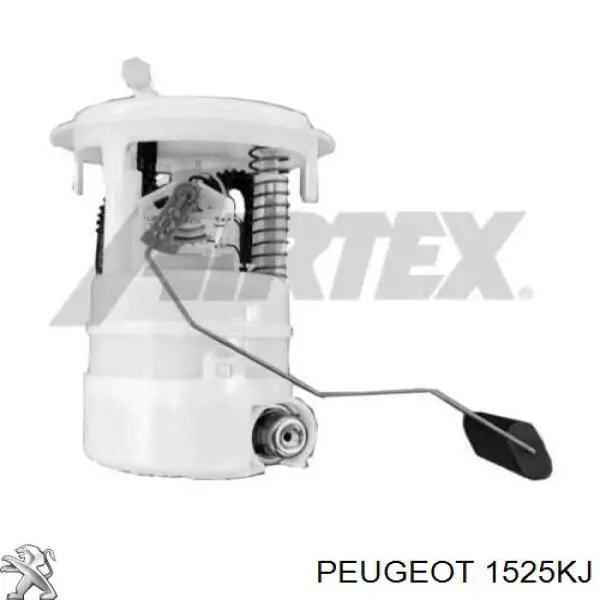 Moduł pompy paliwowej z czujnikiem poziomu paliwa Peugeot/Citroen 1525KJ