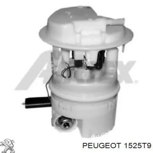 Moduł pompy paliwowej z czujnikiem poziomu paliwa 1525T9 Peugeot/Citroen