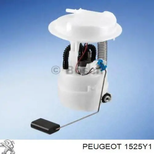 1525Y1 Peugeot/Citroen Moduł pompy paliwowej z czujnikiem poziomu paliwa