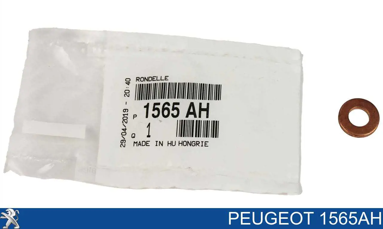 1565AH Peugeot/Citroen Pierścień uszczelniający wtryskiwacza
