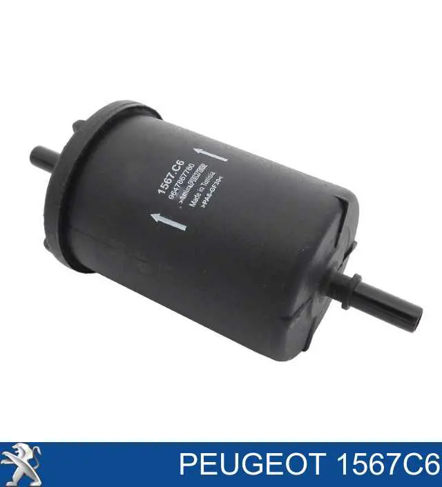 1567C6 Peugeot/Citroen Filtr paliwa