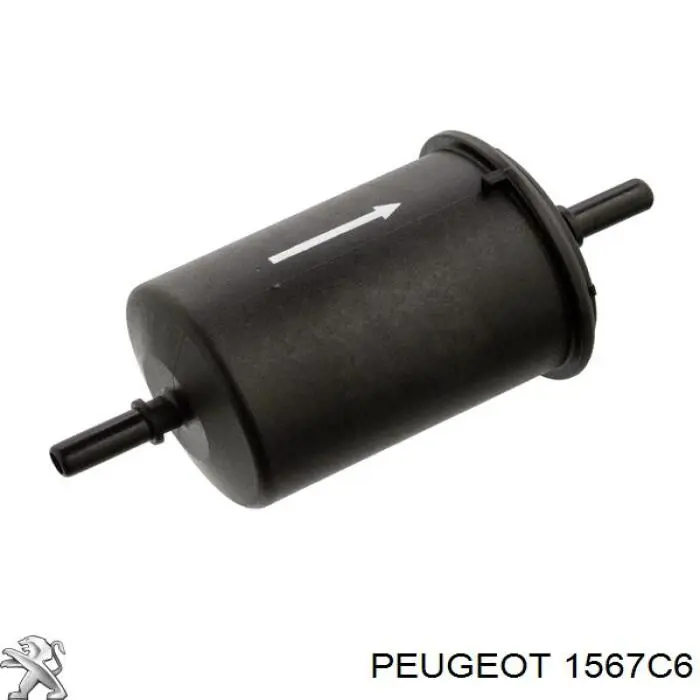 Do koszyka 1567C6 Peugeot/Citroen Filtr paliwa