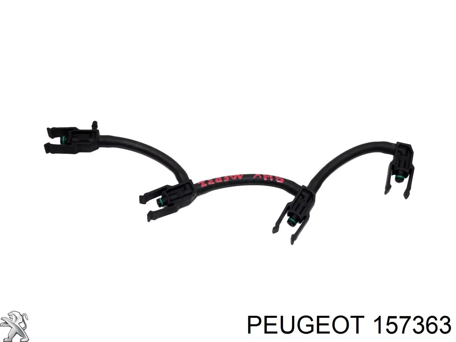 157363 Peugeot/Citroen Rurka paliwa, zwrotna od wtryskiwaczy
