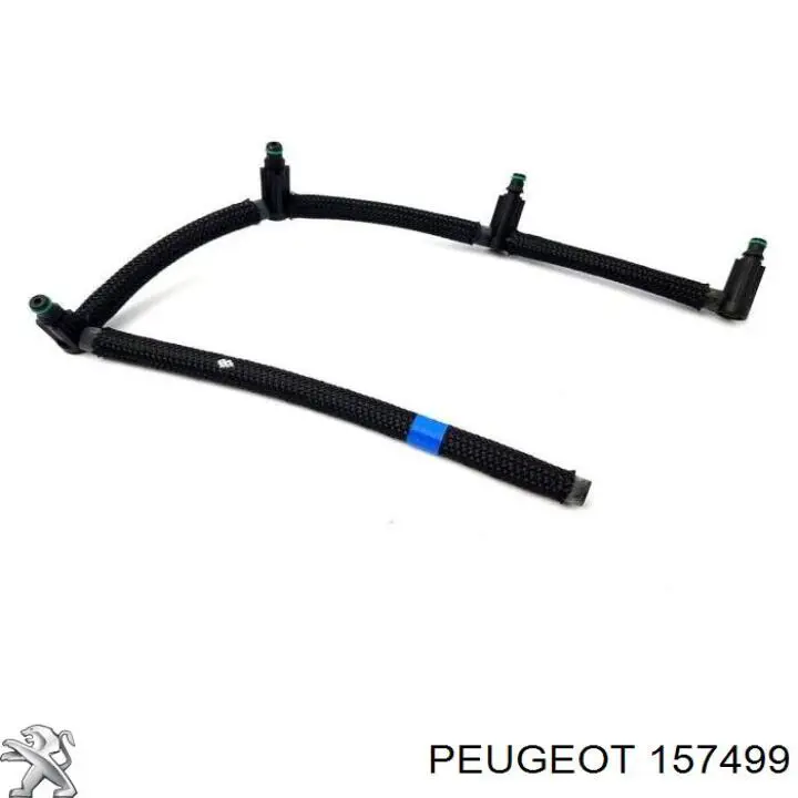 157499 Peugeot/Citroen Rurka paliwa, zwrotna od wtryskiwaczy
