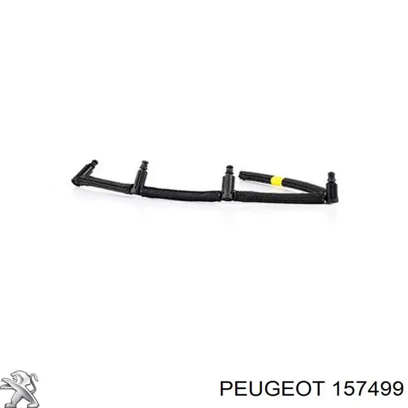 Do koszyka 157499 Peugeot/Citroen Rurka paliwa, zwrotna od wtryskiwaczy